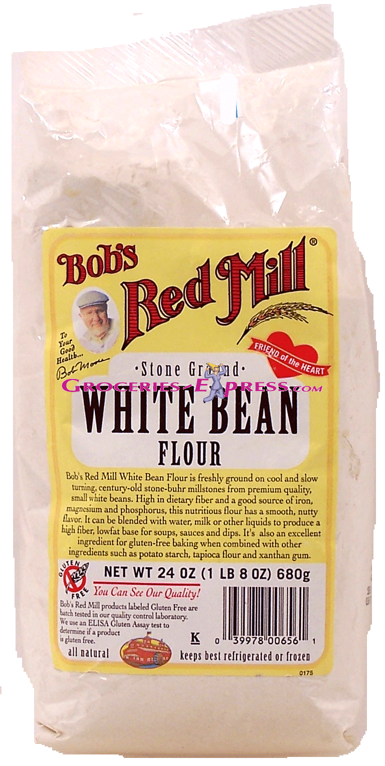 Bob's Red Mill&nbsp;&nbsp;white bean flour stone ground Full-Size Picture